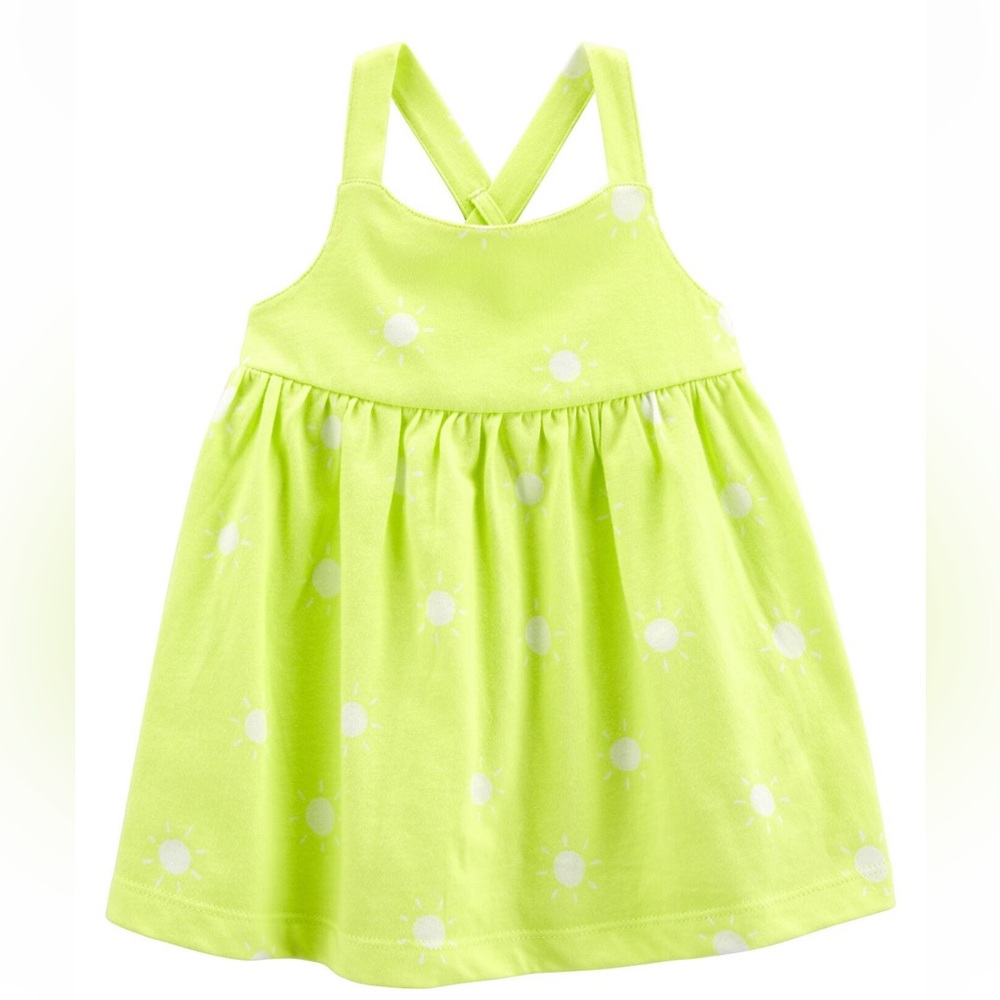 Baby girls dress and diaper cover